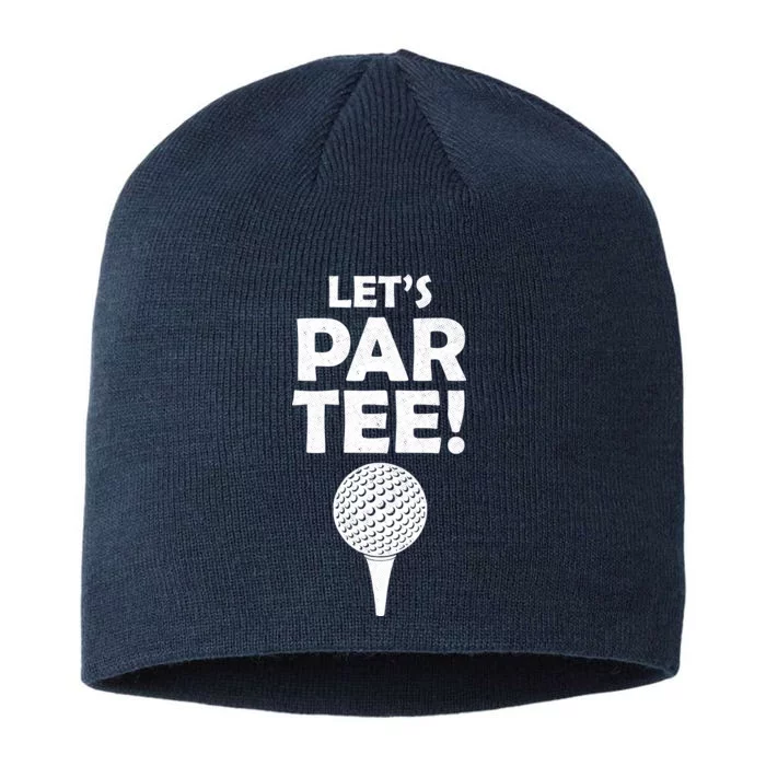 Let's Partee Golf Party 8 1/2in Sustainable Knit Beanie