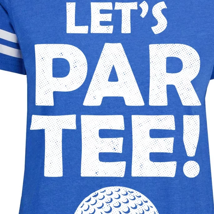 Let's Partee Golf Party Enza Ladies Jersey Football T-Shirt