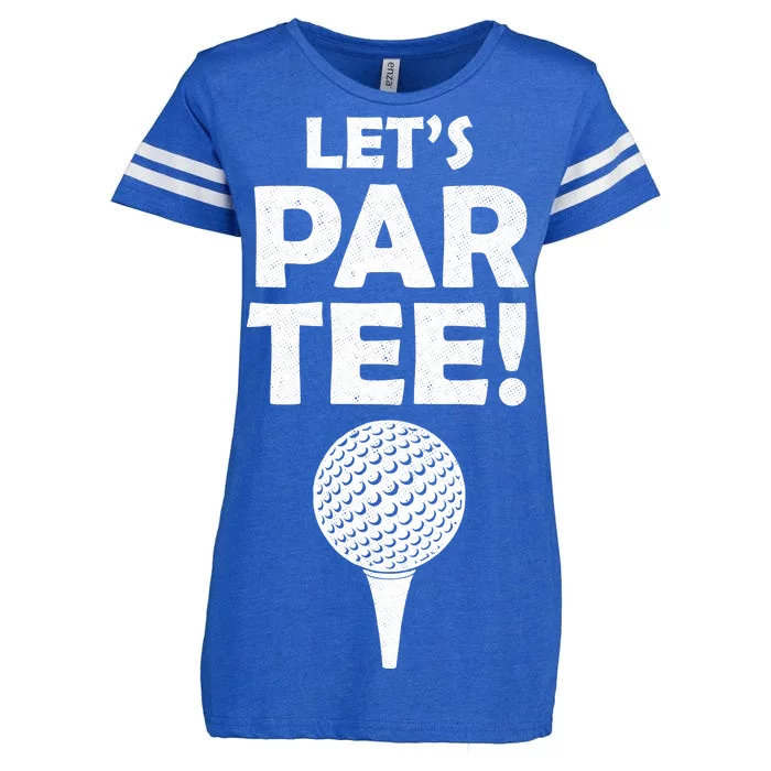 Let's Partee Golf Party Enza Ladies Jersey Football T-Shirt