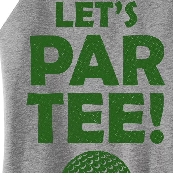 Let's Partee Golf Party Women’s Perfect Tri Rocker Tank