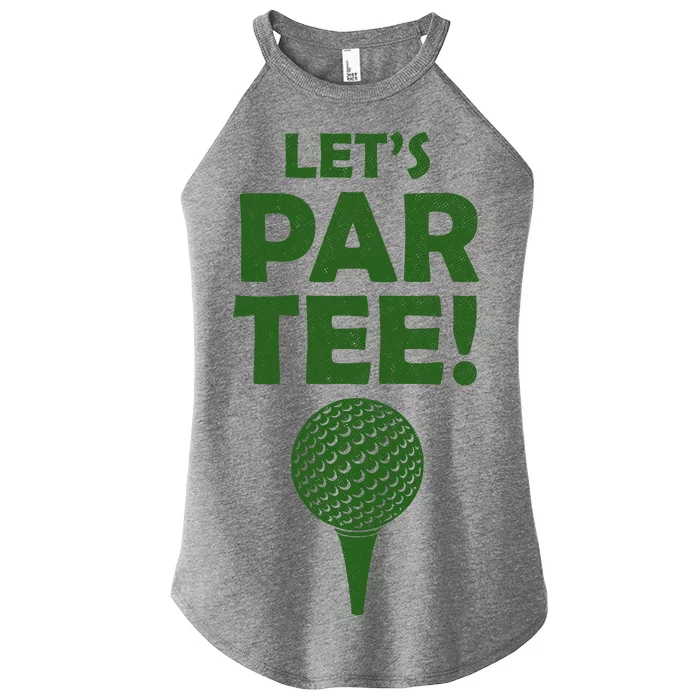 Let's Partee Golf Party Women’s Perfect Tri Rocker Tank