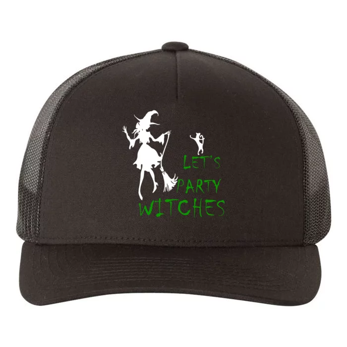 Let's Party Witches Yupoong Adult 5-Panel Trucker Hat