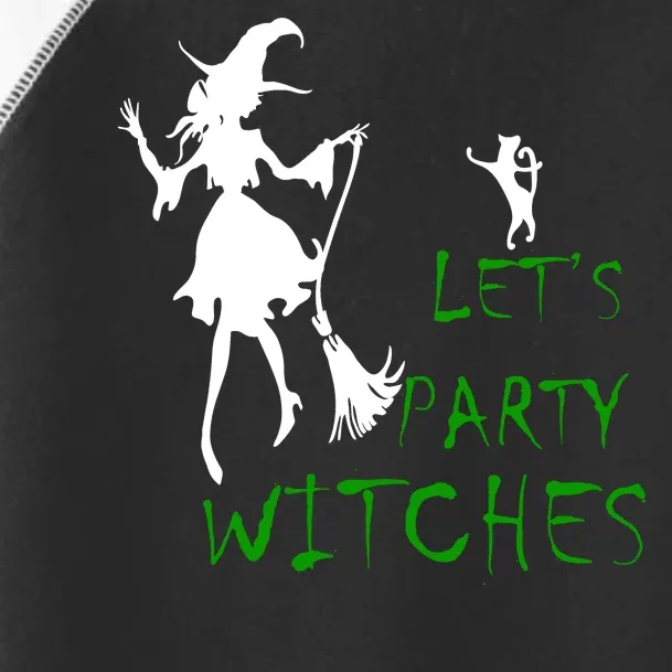 Let's Party Witches Toddler Fine Jersey T-Shirt