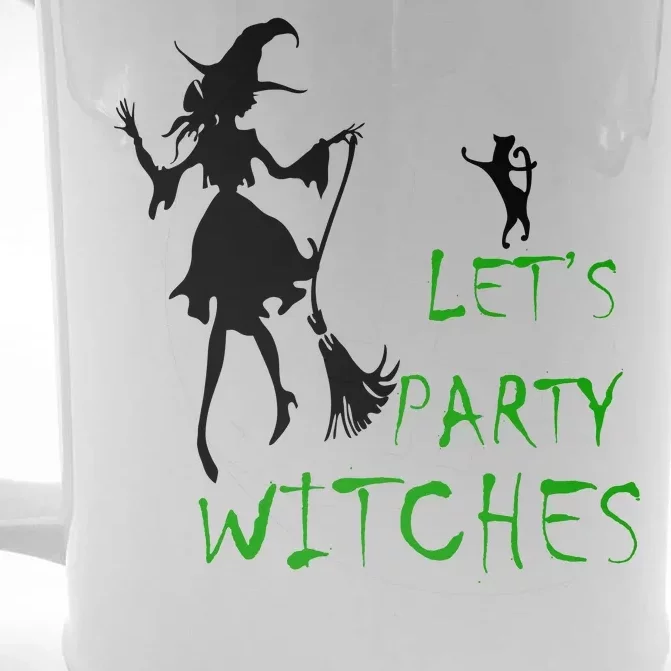 Let's Party Witches Front & Back Beer Stein