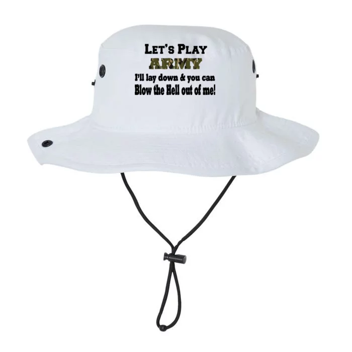 Let's Play Army Blow Me Legacy Cool Fit Booney Bucket Hat