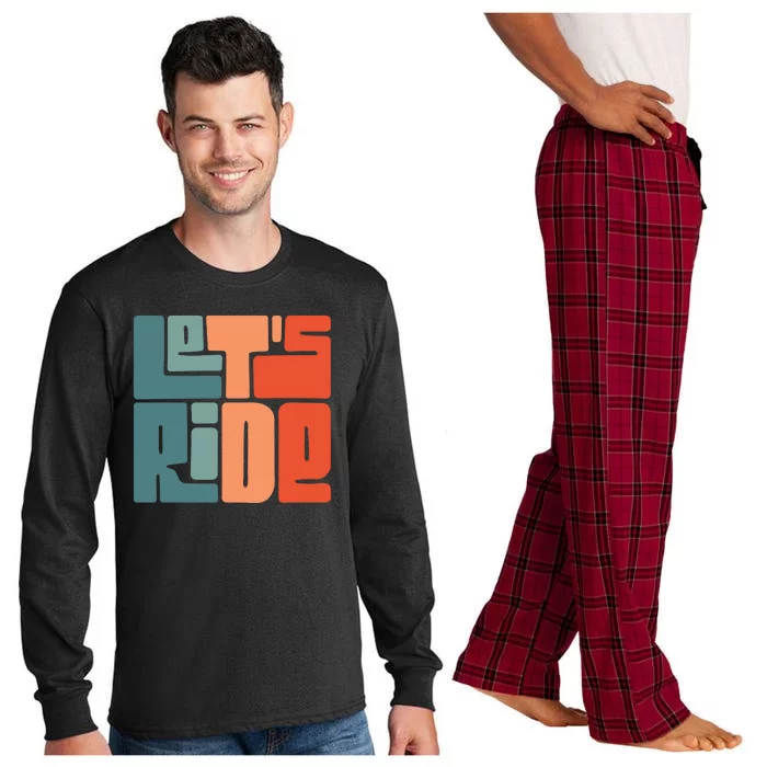 Let's Ride Long Sleeve Pajama Set