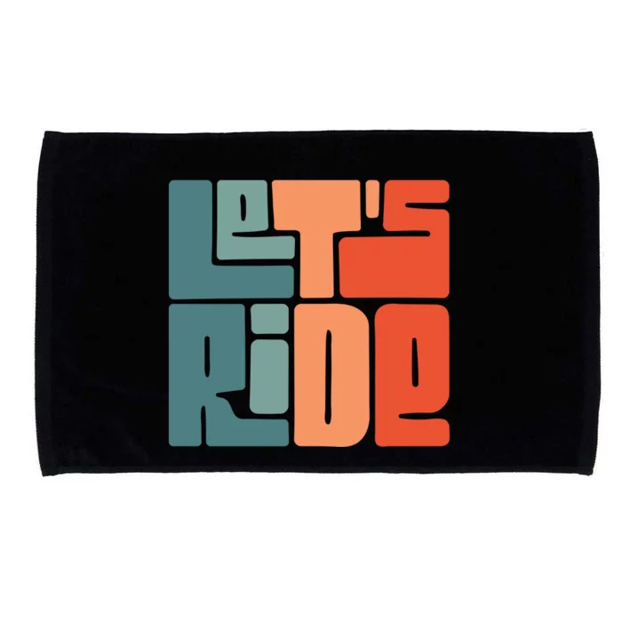 Let's Ride Microfiber Hand Towel