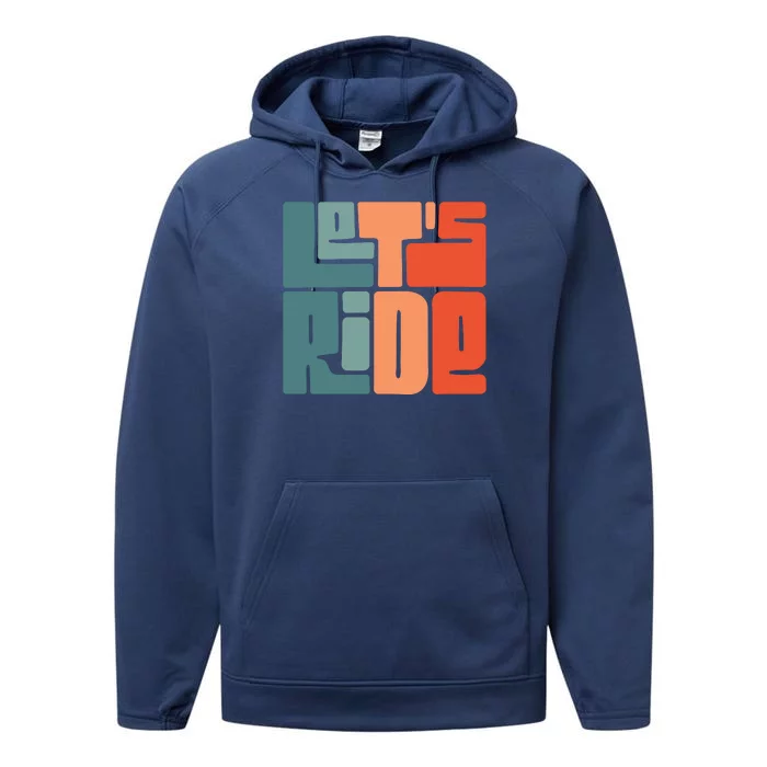 Let's Ride Performance Fleece Hoodie