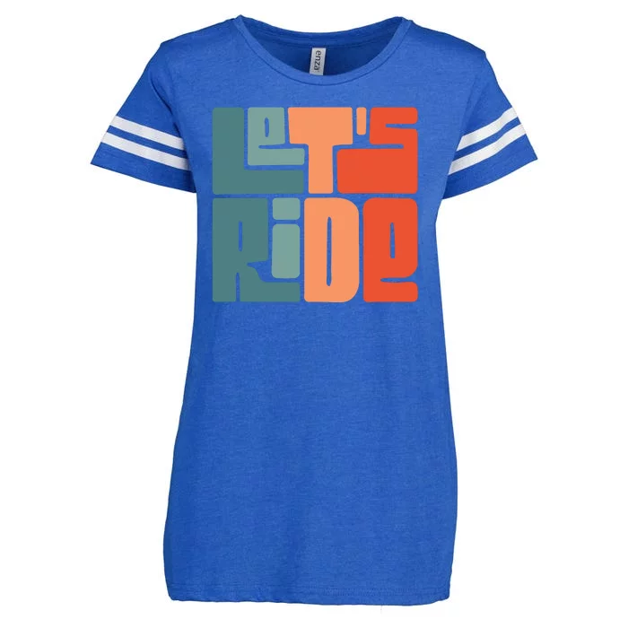 Let's Ride Enza Ladies Jersey Football T-Shirt