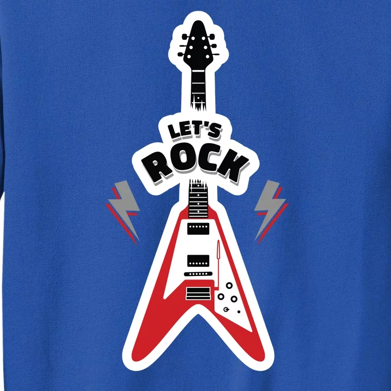 Let's Rock Guitar Sweatshirt