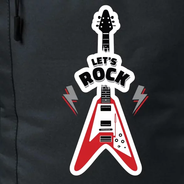 Let's Rock Guitar Daily Commute Backpack