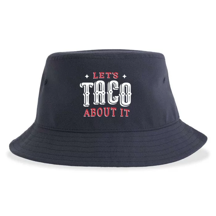 Lets Taco About It Sustainable Bucket Hat