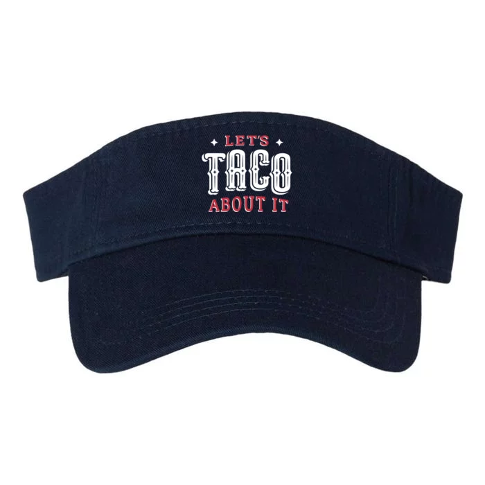 Lets Taco About It Valucap Bio-Washed Visor