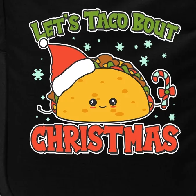 Let's Taco Bout Cute Funny Christmas Impact Tech Backpack