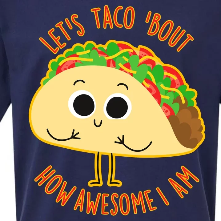 Let's Taco Bout How Awesome I Am Sueded Cloud Jersey T-Shirt