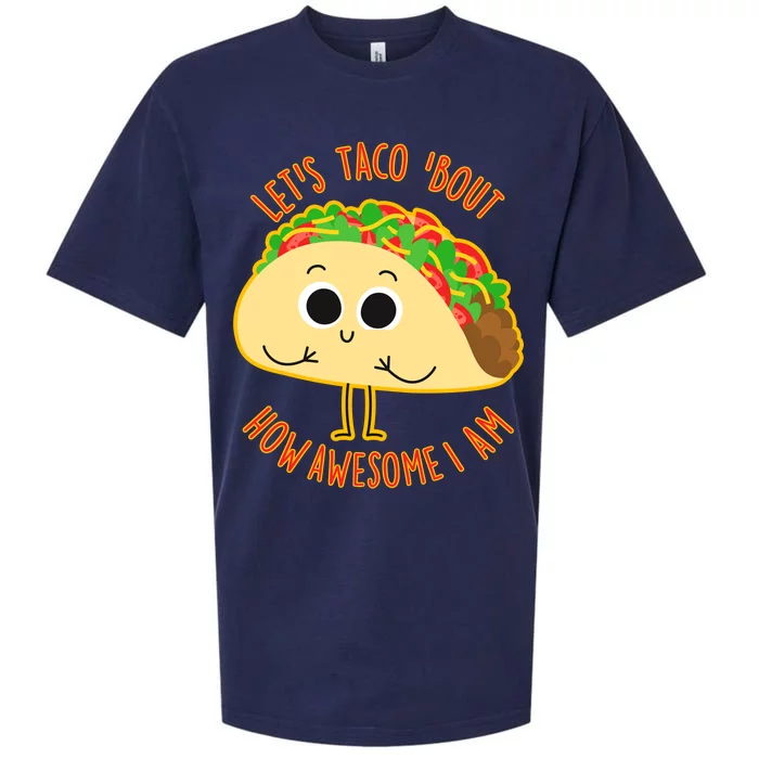 Let's Taco Bout How Awesome I Am Sueded Cloud Jersey T-Shirt