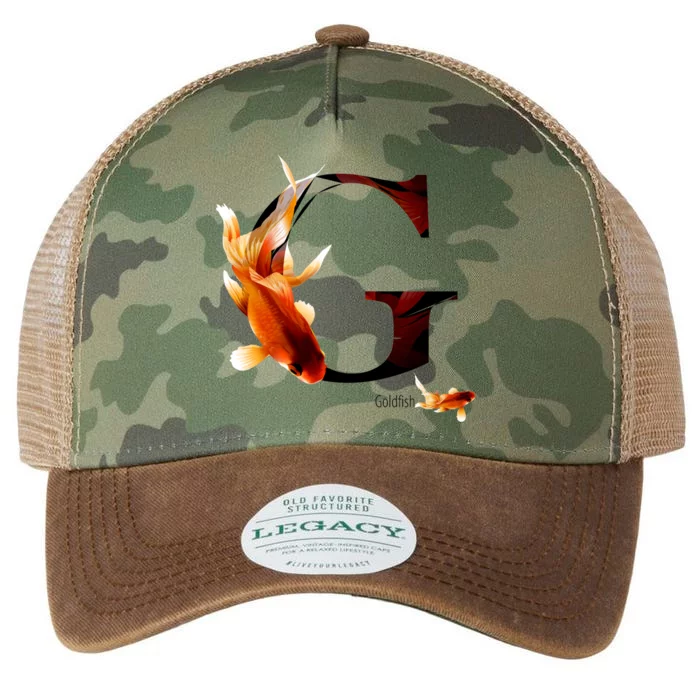 Letter G is for Goldfish Legacy Tie Dye Trucker Hat