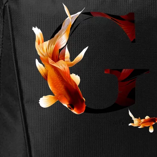 Letter G is for Goldfish City Backpack