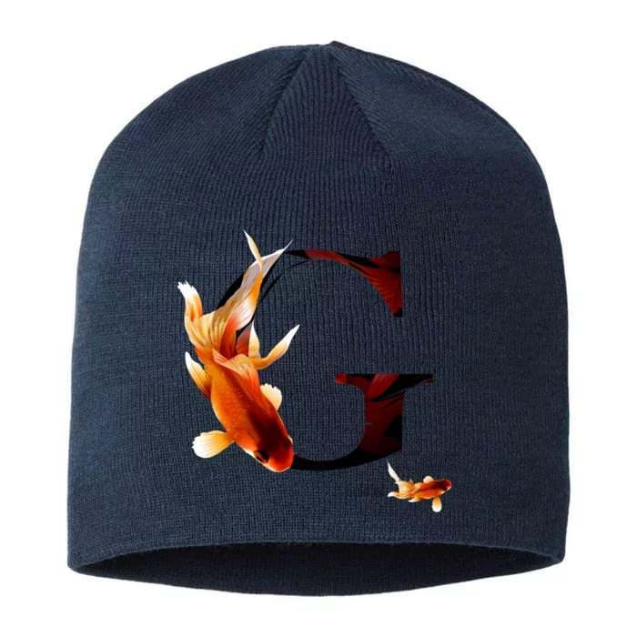 Letter G is for Goldfish 8 1/2in Sustainable Knit Beanie