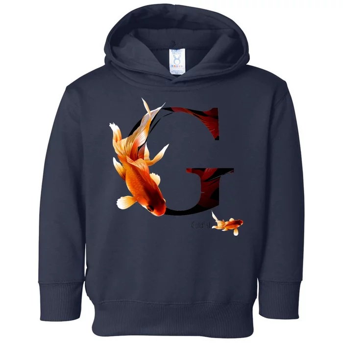 Letter G is for Goldfish Toddler Hoodie