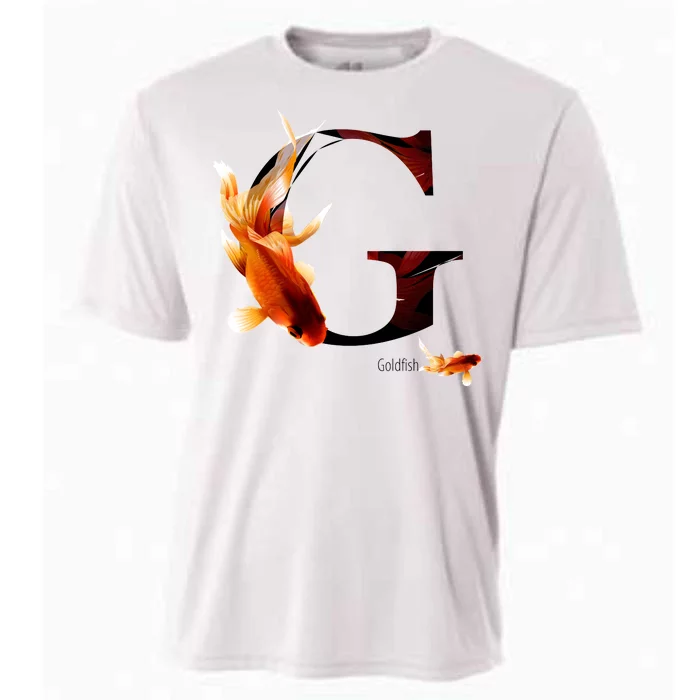 Letter G is for Goldfish Cooling Performance Crew T-Shirt