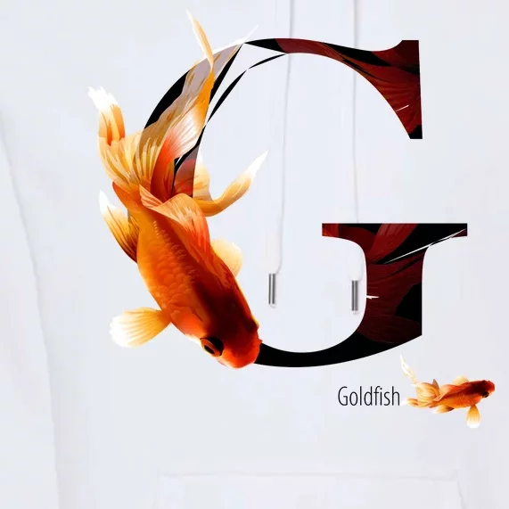 Letter G is for Goldfish Premium Hoodie