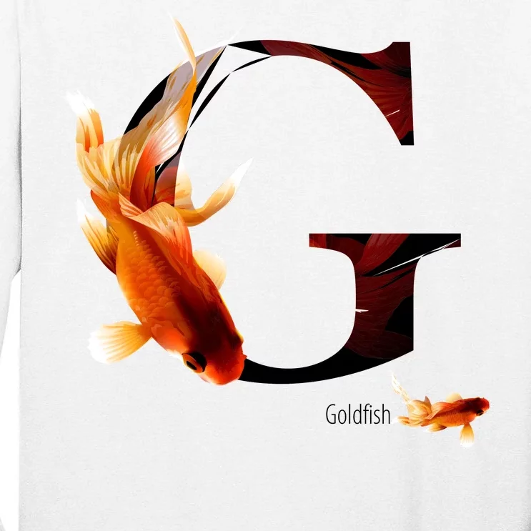 Letter G is for Goldfish Tall Long Sleeve T-Shirt