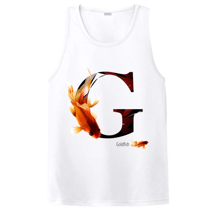 Letter G is for Goldfish Performance Tank