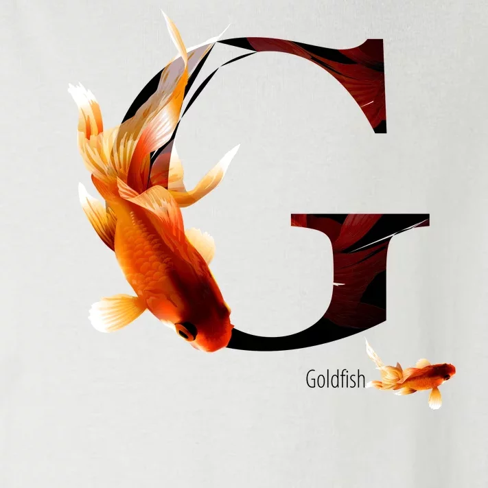 Letter G is for Goldfish Toddler Long Sleeve Shirt