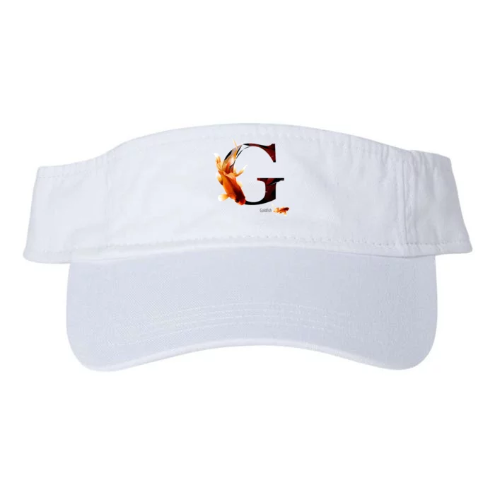 Letter G is for Goldfish Valucap Bio-Washed Visor