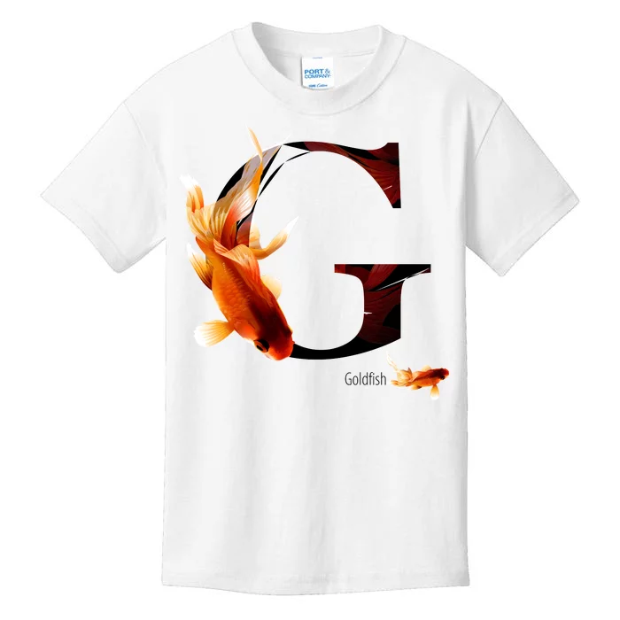 Letter G is for Goldfish Kids T-Shirt