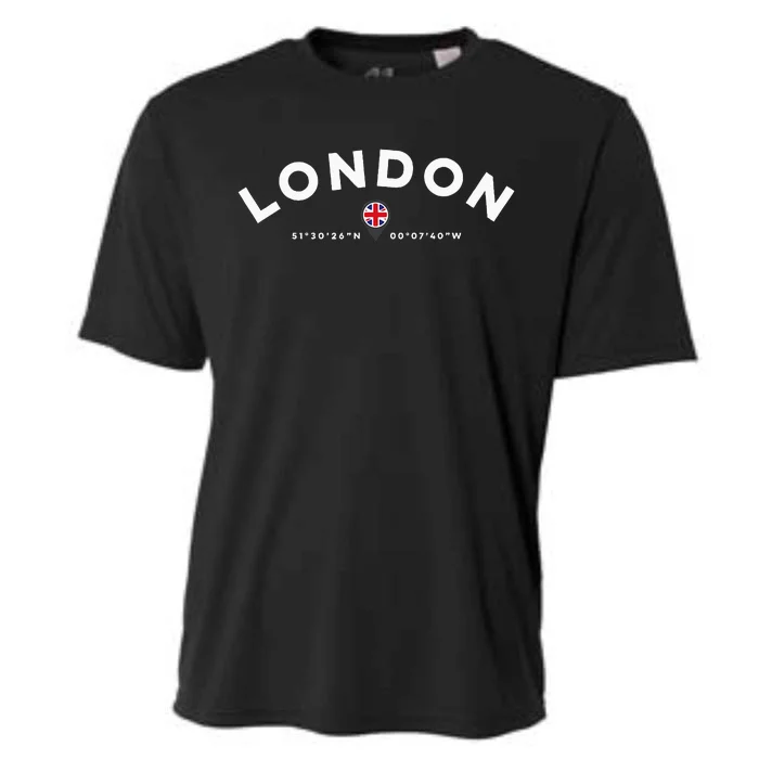 London England Uk United Kingdom Cooling Performance Crew T-Shirt