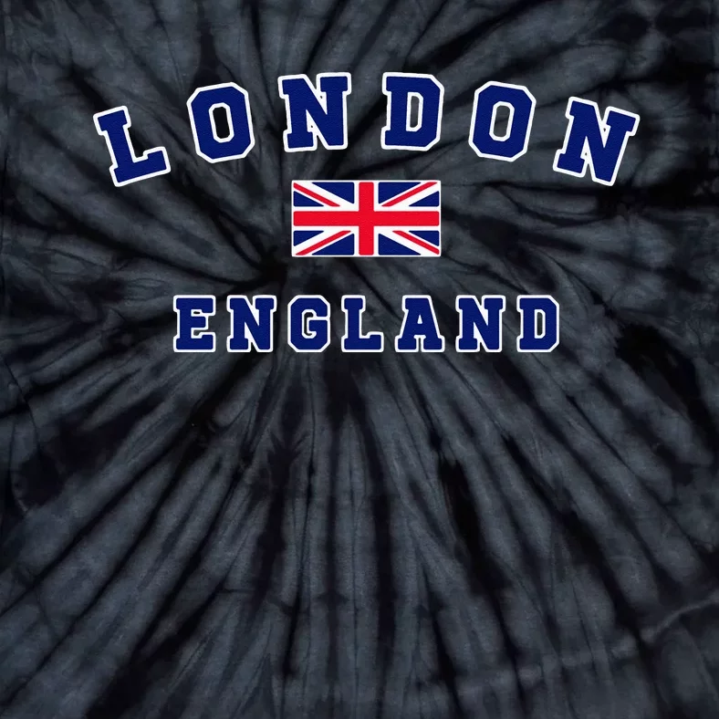 London England United Kingdom Flag UK Flags Men Women Gift Tie-Dye T-Shirt