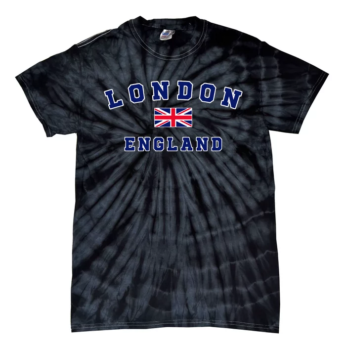 London England United Kingdom Flag UK Flags Men Women Gift Tie-Dye T-Shirt