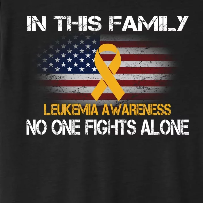 Leukemia No One Fights Alone ChromaSoft Performance T-Shirt