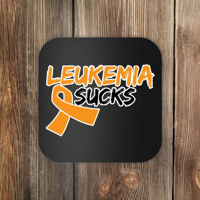 Leukemia Sucks Coaster