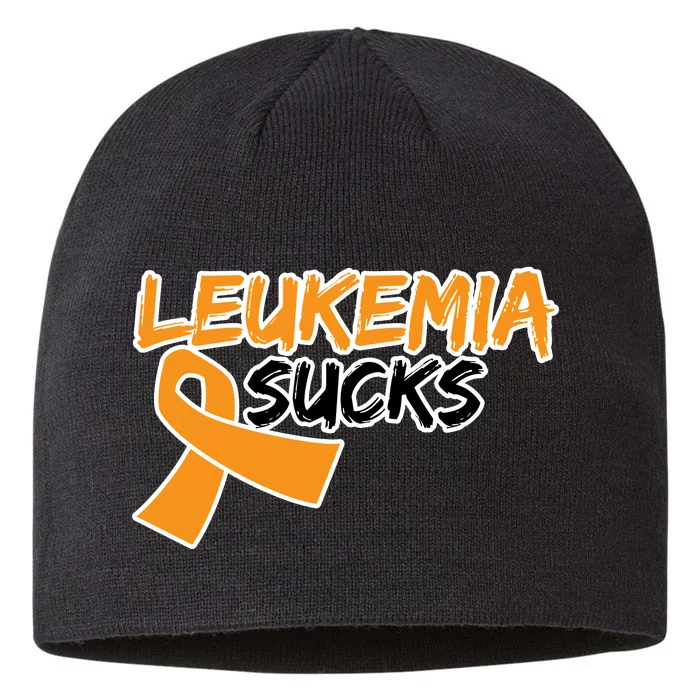 Leukemia Sucks 8 1/2in Sustainable Knit Beanie