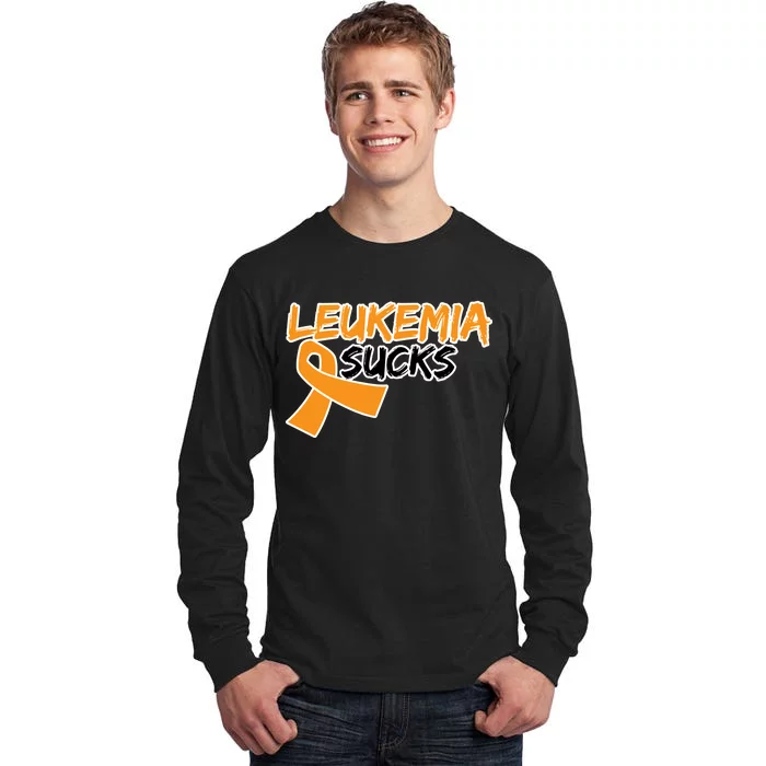 Leukemia Sucks Tall Long Sleeve T-Shirt