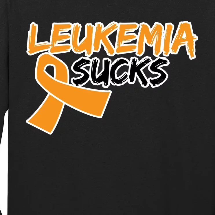 Leukemia Sucks Tall Long Sleeve T-Shirt