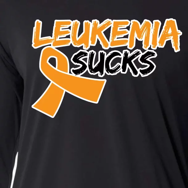 Leukemia Sucks Cooling Performance Long Sleeve Crew