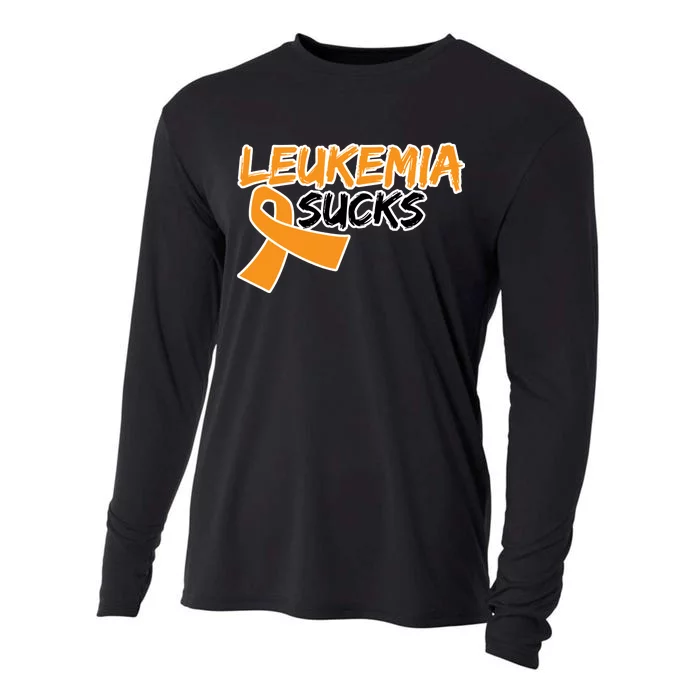 Leukemia Sucks Cooling Performance Long Sleeve Crew