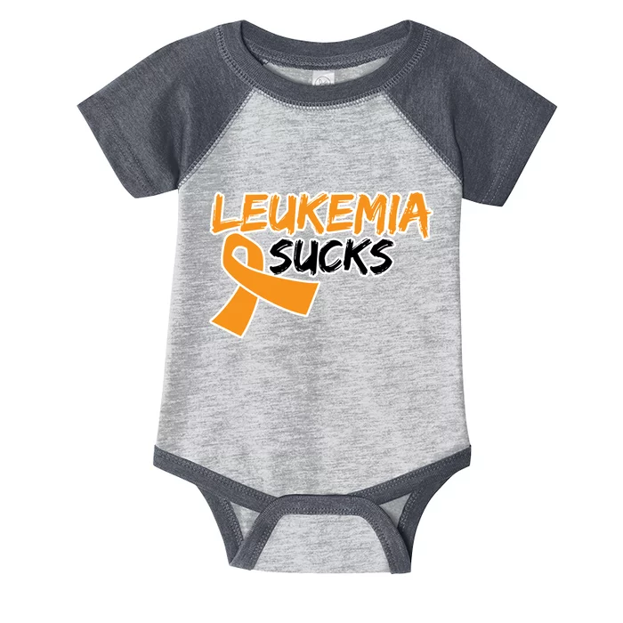 Leukemia Sucks Infant Baby Jersey Bodysuit