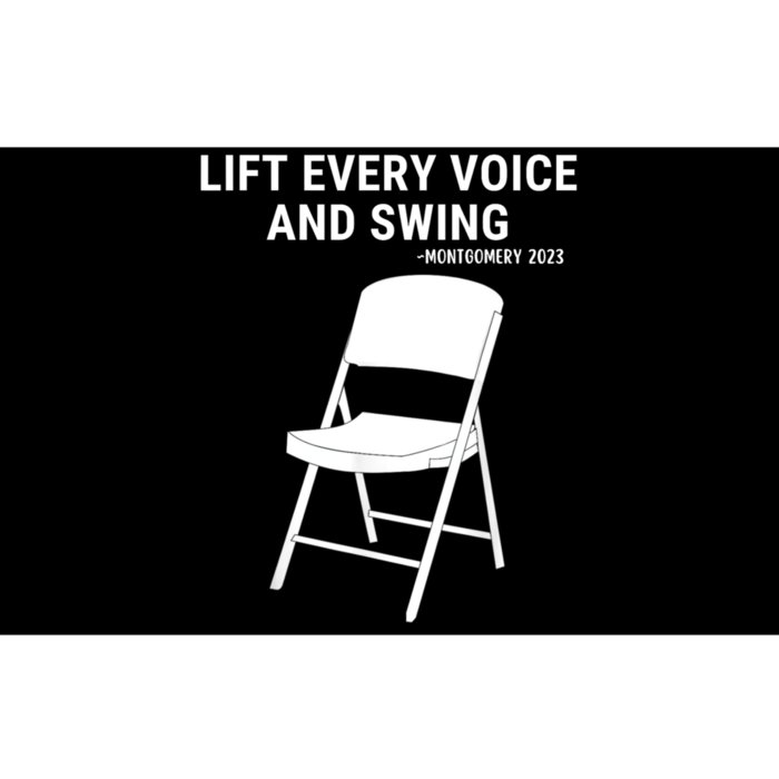 Lift Every Voice And Swing Trending Montgomery White Chair Bumper Sticker