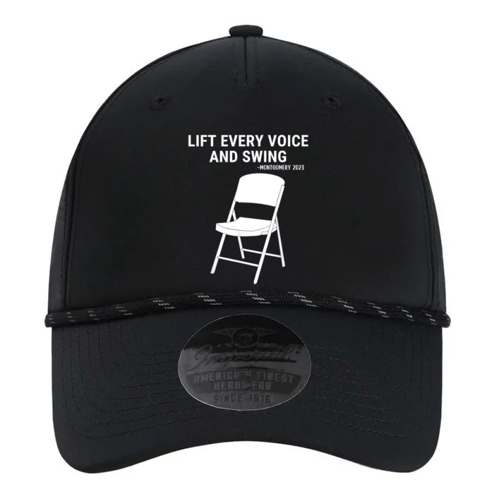 Lift Every Voice And Swing Trending Montgomery White Chair Performance The Dyno Cap