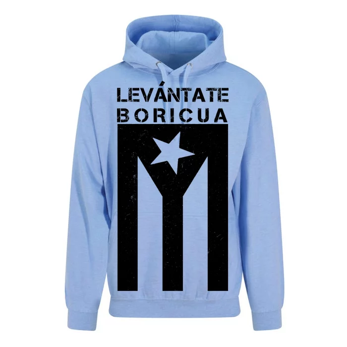 Levantate Boricua Flag Ricky Renuncia Unisex Surf Hoodie