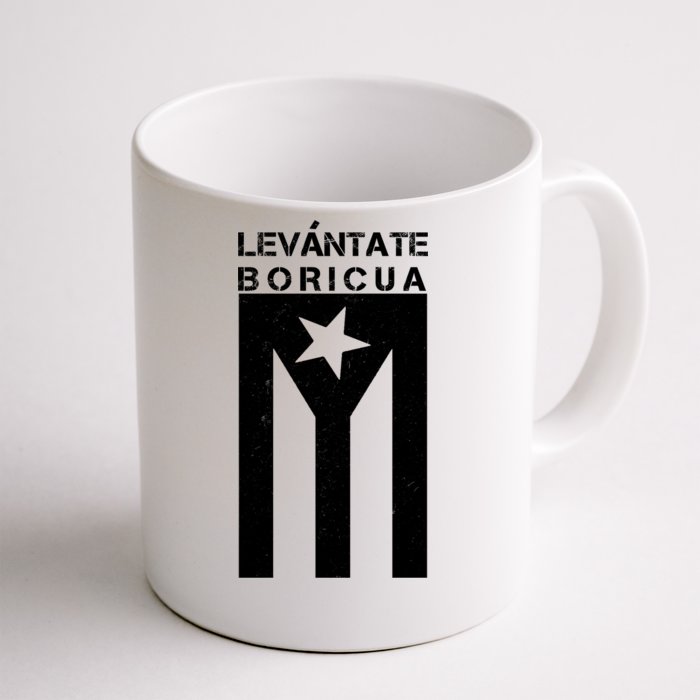 Levantate Boricua Flag Ricky Renuncia Front & Back Coffee Mug