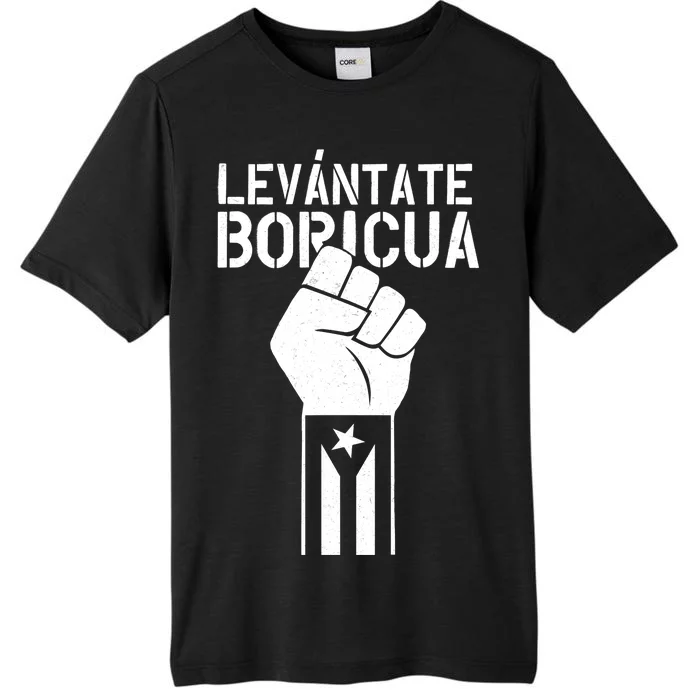 Levantate Boricua Ricky Renuncia Puerto Rico ChromaSoft Performance T-Shirt