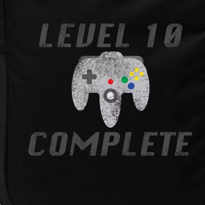 Level 10 Complete 10th Birthday Impact Tech Backpack