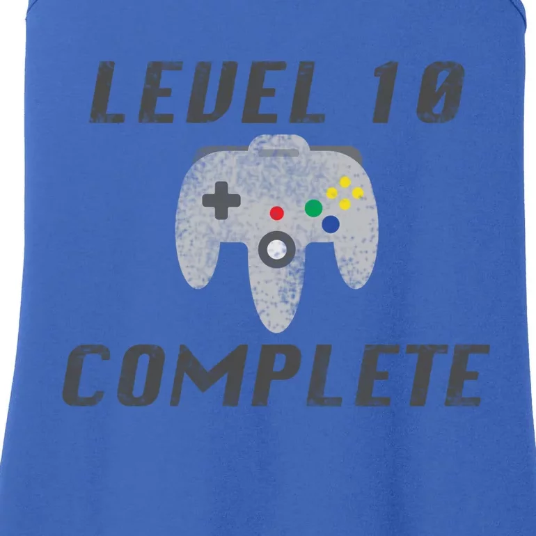 Level 10 Complete 10th Birthday Ladies Essential Tank