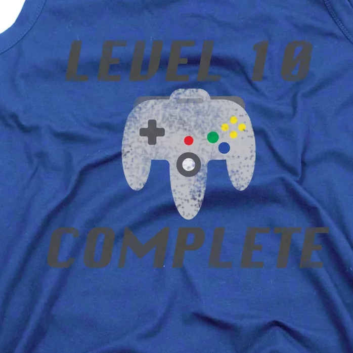 Level 10 Complete 10th Birthday Tank Top